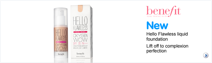 new benefit hello flawless oxygen wow foundation